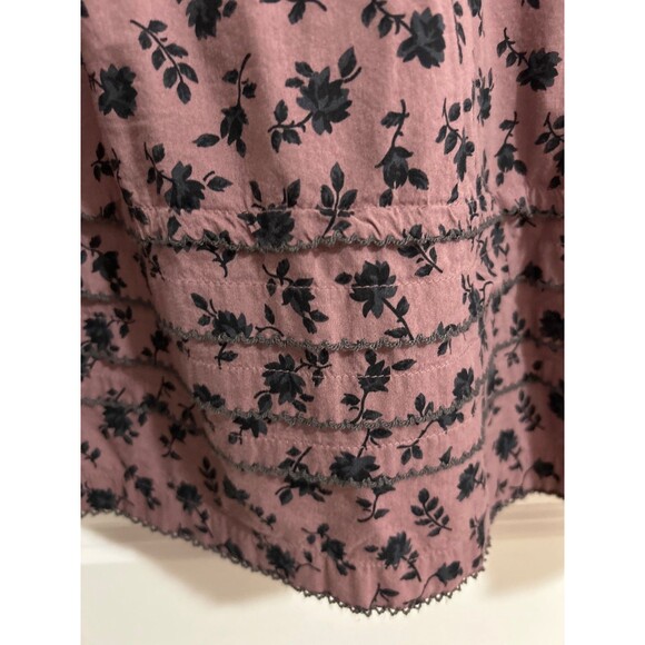 Madewell Women’s Tillie Puff Sleeve A-Line Mini Dress size S Boho Whimsygoth - Picture 5 of 13